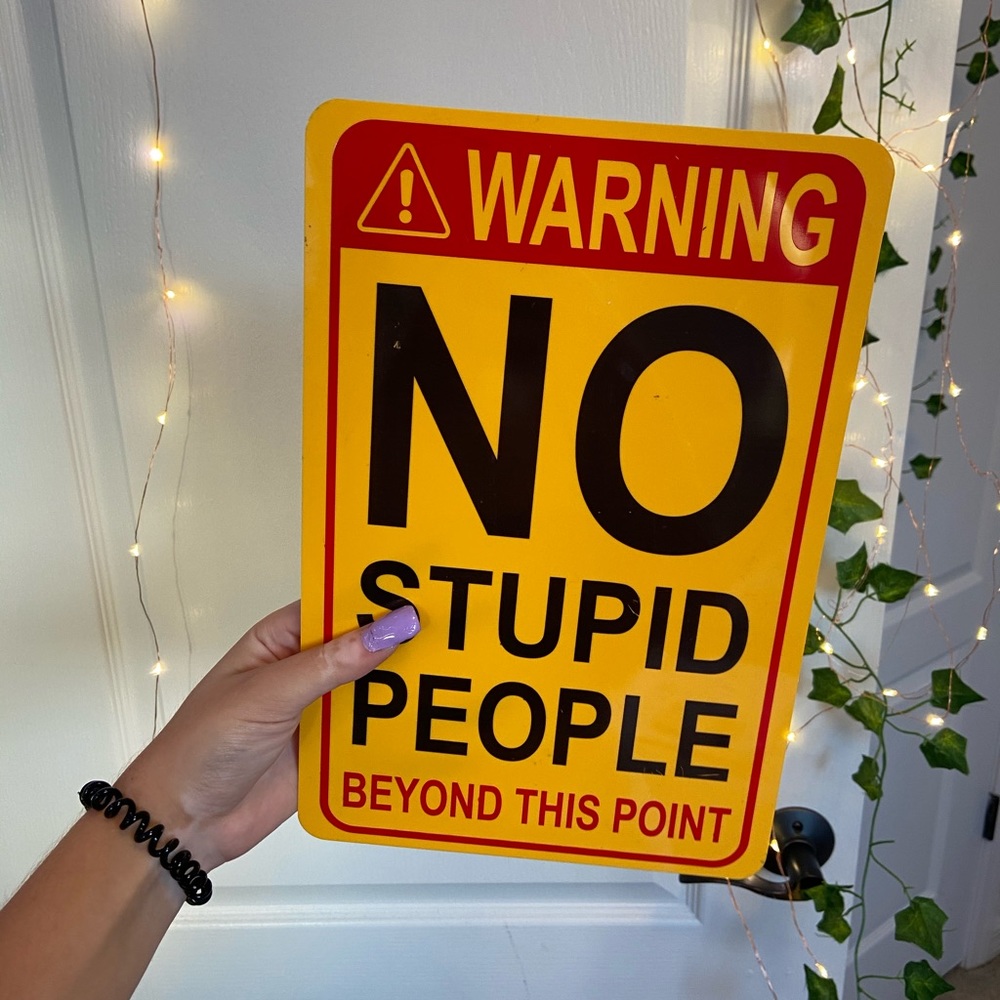 ROOM DECORATION SIGN